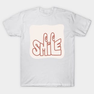 Orange Smile T-Shirt